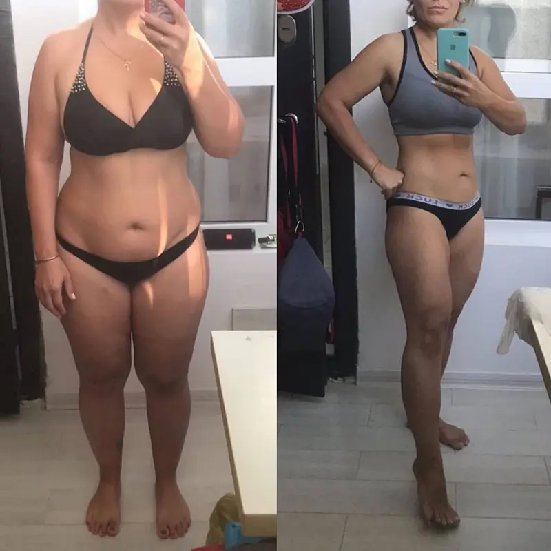 Ефект от отслабване -15 кг